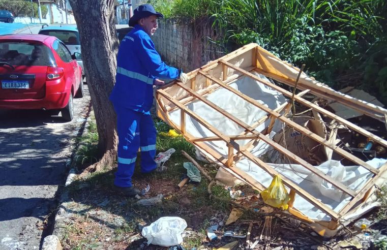 Arujá amplia ações de limpeza e manutenção da cidade
