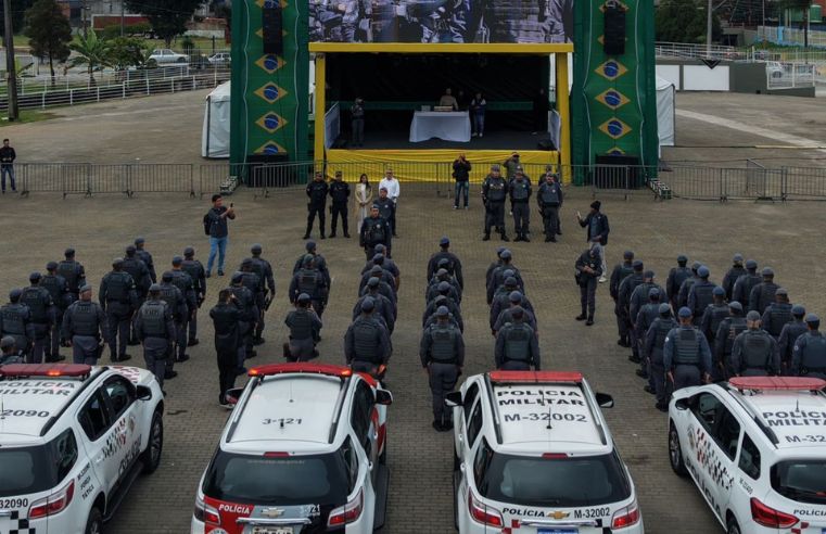 Polícia e GCM realizam operação integrada contra crimes em Poá
