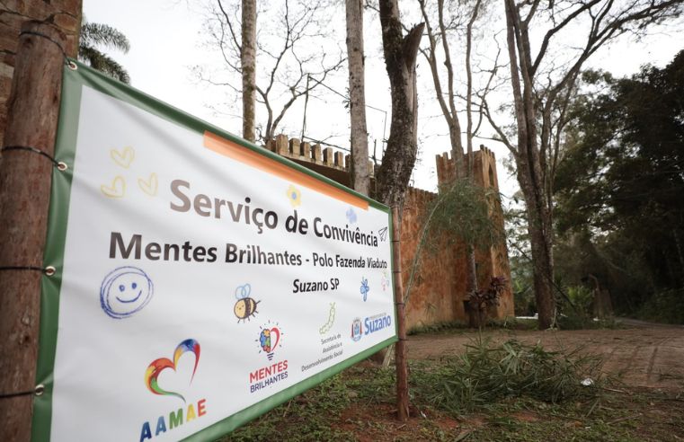 Suzano reforça acolhimento com novo serviço de convivência