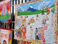 Exposição de artistas movimenta praça com oficinas em Mogi