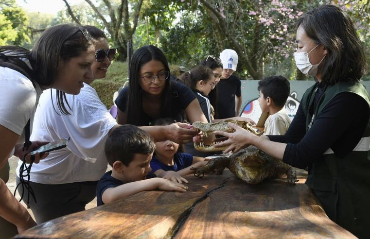 Crianças de Guarulhos aproveitam atrações gratuitas de férias