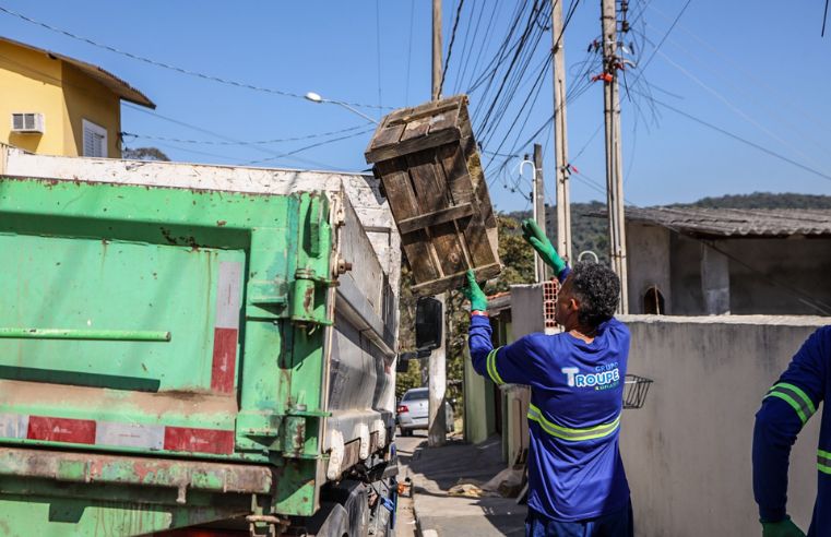 Serviço de cata-treco integra política ambiental de Guararema