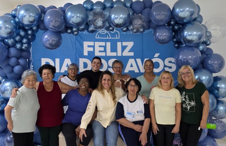 Poá promove ações para valorizar idosos no Dia dos Avós