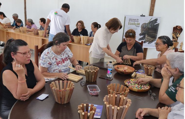 EcoAção Poá promove sustentabilidade com oficinas gratuitas