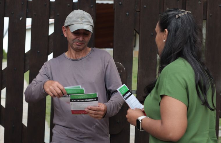 Guararema intensifica ações de prevenção às queimadas