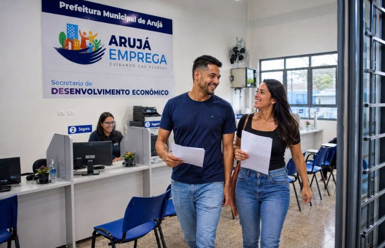 Arujá registra 1.218 empregos gerados no primeiro semestre