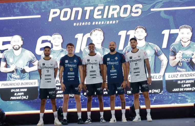 Suzano Vôlei apresenta elenco e anuncia sócio-torcedor
