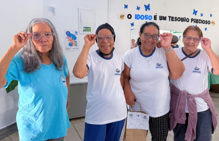 Idosos de Arujá vão receber mais de 230 óculos gratuitos