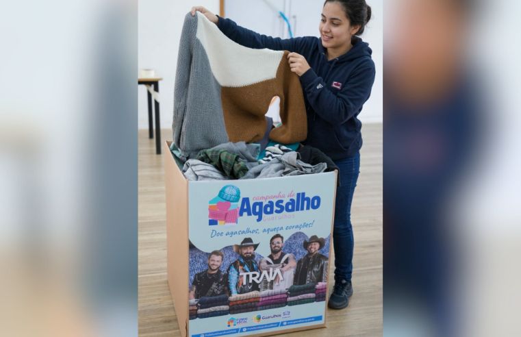 Campanha do Agasalho arrecada 142 mil peças em Guarulhos
