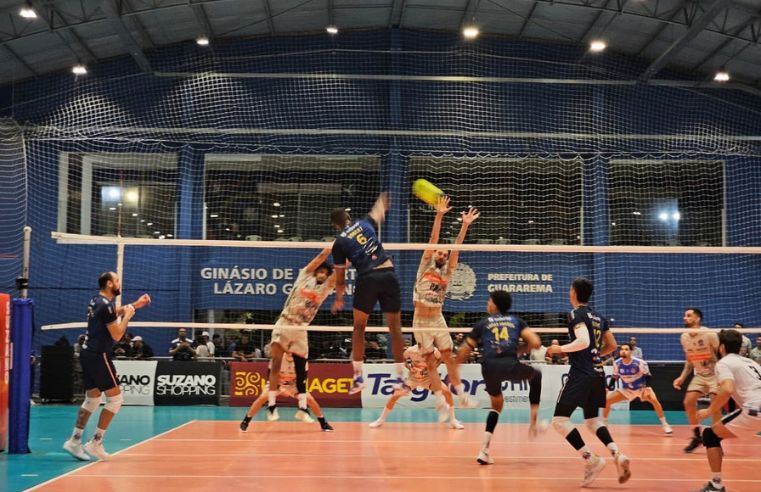 Suzano vence clássico regional e vai à semi no Paulista de vôlei
