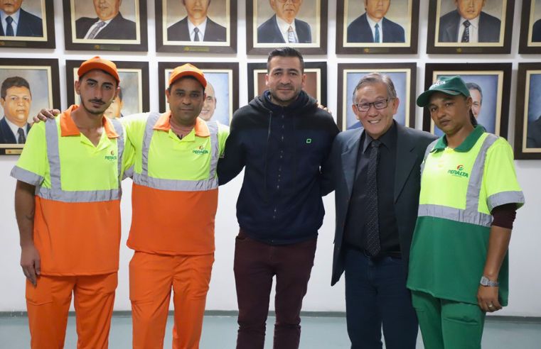 Trabalhadores da limpeza recebem homenagem em Mogi