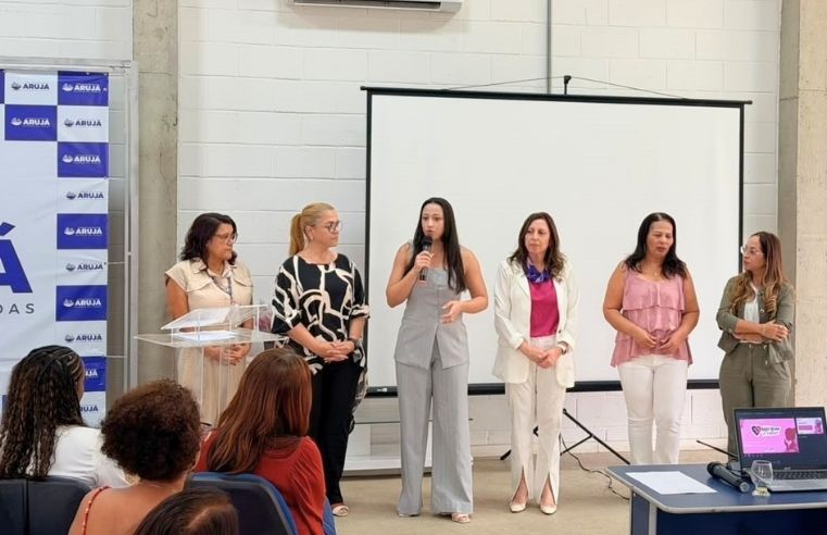 Professora Cris destaca avanços na proteção às mulheres de Arujá