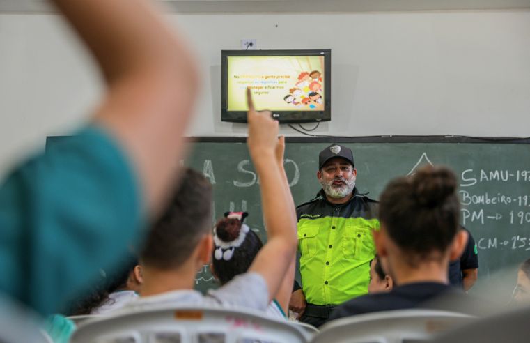 Ferraz encerra semestre do Agente Mirim com ações educativas