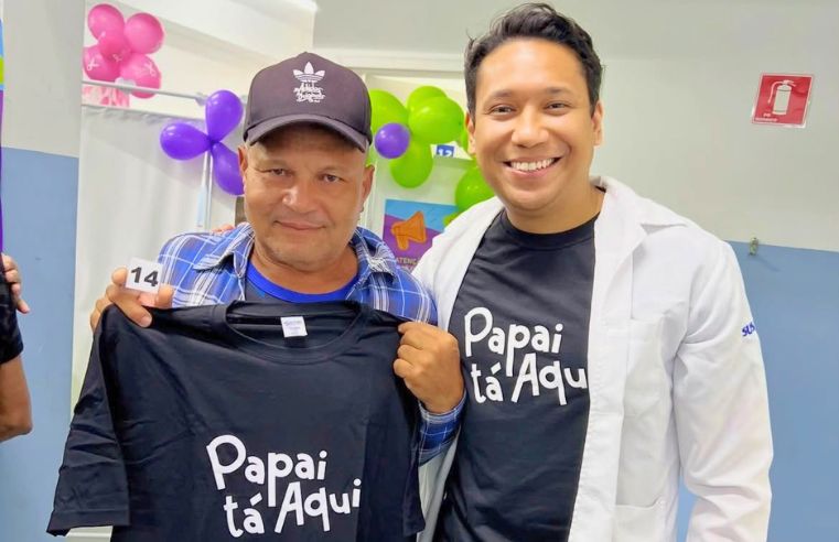Programa Papai Tá Aqui incentiva atuação dos pais na 1ª infância