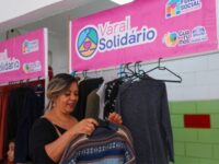 Varal Solidário distribui roupas no Jd. Fortaleza, em Guarulhos
